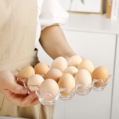  Eierspeicherbox Wiederverwendbare Eierbehälter Dutzend Eierkartons - Bild 1 von 4