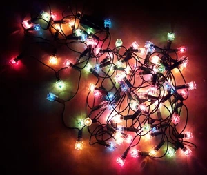 Guirlande Électrique Lumineuse Noël 100 ampoules non clignotante - Imagen 1 de 4