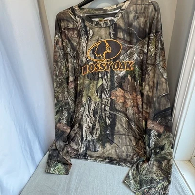 Mossy Oaks Long Sleeve Polyester Camo Shirt 3X - Excellent Condition - Image 1 of 4