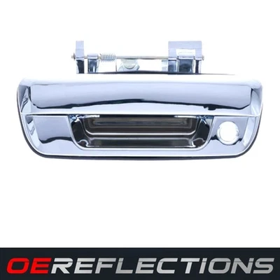 Tailgate Handle Chrome w/ Keyhole for 2004-2014 Chevrolet Colorado GMC Canyon - Image 1 of 4