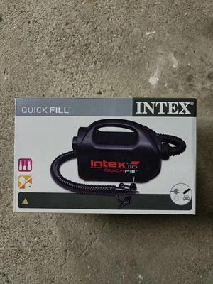 Intex Quick Fill 230V Elektrische Luftpumpe - Schwarz (68609) - Bild 1 von 4