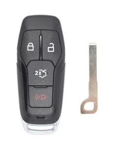2015 - 2017 Ford Mustang Key Fob Remote 4 Button OEM FR3T-15K601 - FC M3N-A2C312 - Picture 1 of 6
