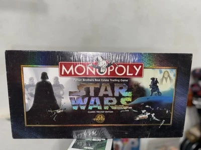 Monopoly STAR WARS Classic Trilogy Edition 1997 Board Game Brand NEW SEALED - Image 1 of 4
