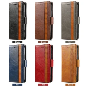 Leather Magnetic Wallet Case For Motorola G53 G54 G55 G62 G71 G72 G73 G75 G51 52 - Picture 1 of 15