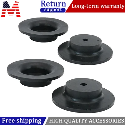 Set of 4 Rear Coil Spring Insulators Moog for Escalade Suburban Tahoe Yukon H2 Foto 1 de 4