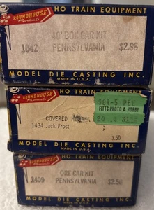 HO Modelleisenbahn Roundhouse Pennsylvania 40’ Box Car Jack Frost+ - Bild 1 von 12