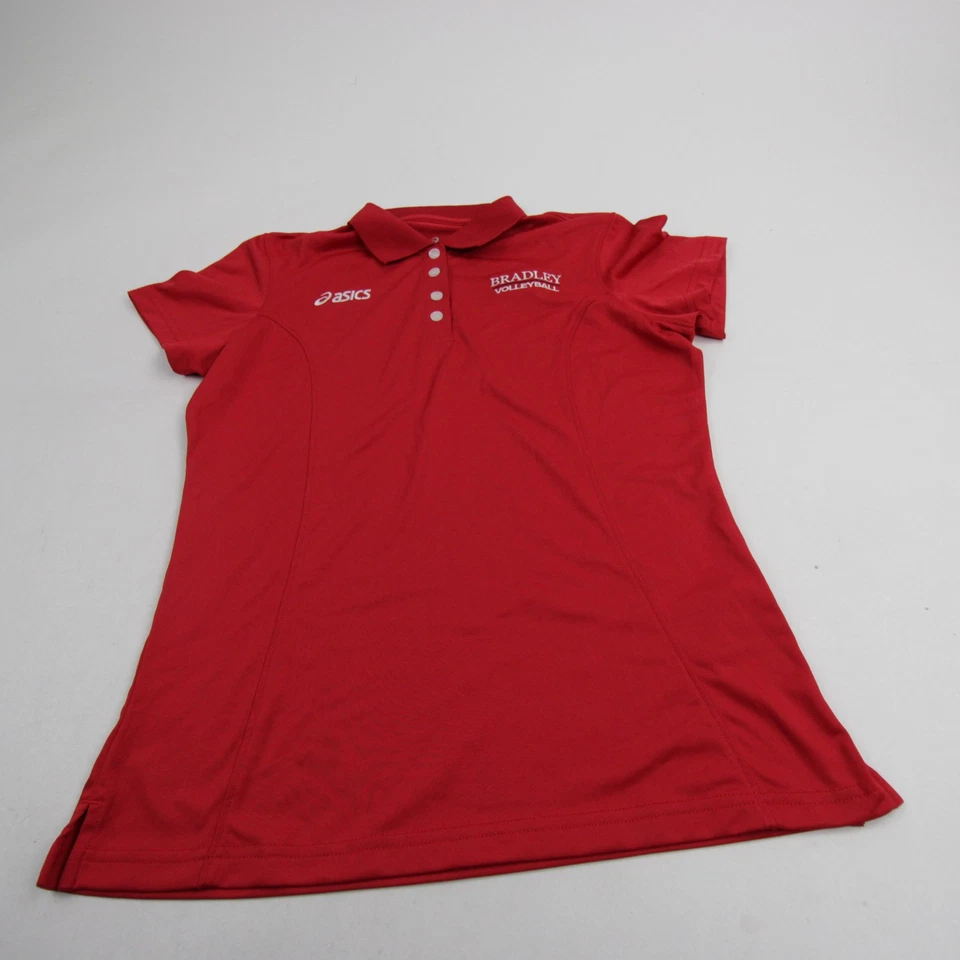 Bradley Braves Asics Polo Women's Red Used - Image 1 of 1