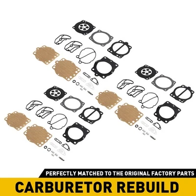 Juego de 3 carburadores Fit Polaris SLX 1999 2000 2001 y SLXH 1998 kit de reconstrucción negro Foto 1 de 4