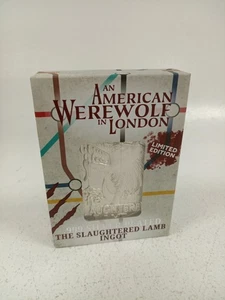 American Werewolf In London Limited Edition Silver Plated Plaque Ingot Boxed - Picture 1 of 5
