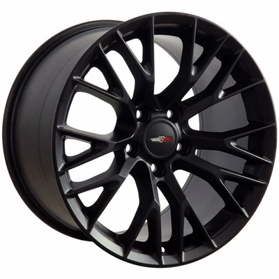 Satin Black Wheel 17x9.5 for 1993-2002 Pontiac Firebird - OWH2723 - Image 1 of 4