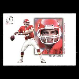 Tarjeta de fútbol americano Trent Green #47 2001 Fleer Legacy Kansas City Chiefs NFL - Imagen 1 de 3