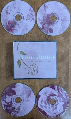 Barbra Streisand - Just For The Record - 1991 - BOX SET - NEAR MINT 4cd Foto 1 de 2