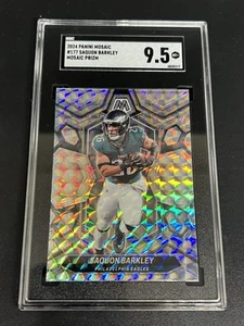 2024 Panini Mosaic - Saquon Barkley #177 Mosaic Prizm - Eagles SGC 9.5 - Picture 1 of 2