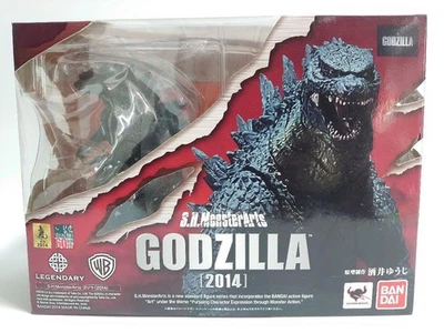 [USED] Bandai S.H.MonsterArts Godzilla 2014 Action Figure - Image 1 of 4