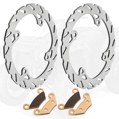 Rotores de disco de freno delanteros + pastillas para Polaris Sportsman 550 850 1000 XP HO 5250205 Foto 1 de 4