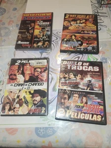 Peliculas Mexicanas Lote De 4 Originales Sealed New - Picture 1 of 6