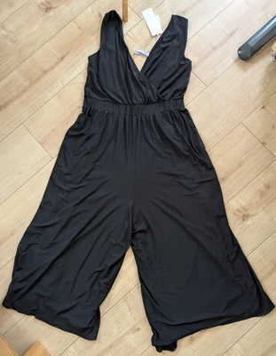 CHIFFON Stretch Jump Suite Holland Miss Etam Gr. 44/46  NEU - Bild 1 von 4