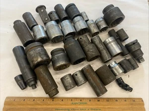 Lot of NAPA, APEX, MITOLOY, Impact etc. Sockets, 3/8, 1/2, 3/4, Drive, sh6919 - Picture 1 of 10