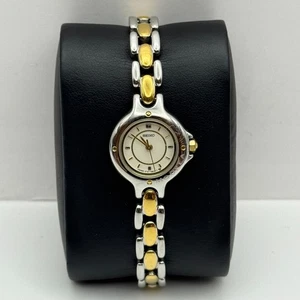 22mm Working Vintage Seiko Moorea 1F21-0A50 Ladies Two Tone Quartz Watch 6.75” - Picture 1 of 16