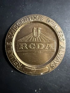 1960 RCDA Bronzo Medaglia Membro-Retail Associazione CoinDealers 7 novembre 1960 T213 - Foto 1 di 2