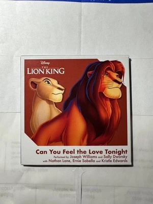 Lion King Elton John Can You Feel The Love Tonight 4" mini Vinyl 2-Track Record - Image 1 of 2