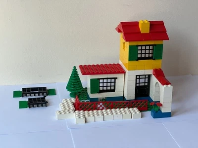Lego 2 11 Medium Basic Set 1977 Maison Vintage Construction Jouet Ancien 211 - Photo 1/4