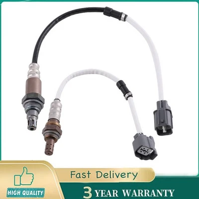 2PCS Oxygen Sensor Upstream+Downstream Sensor For 2005 2006 Honda CR-V L4 2.4L - Image 1 of 4