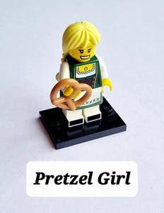 LEGO 71002 COLLECTABLE MINIFIGURE SERIES 11 PRETZEL GIRL MINIFIGURE MINT CON'D - Picture 1 of 6