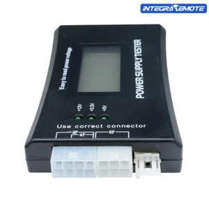 LCD Digital Power Supply Tester 20/24 Pin ATX-Connector SATA HDD Tester - Bild 1 von 9