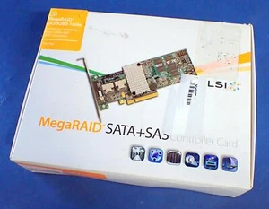 LSI MegaRaid SAS 9280-16I4E 6GB/s SATA+SAS RAID Controller LSI00210 NEW! Sealed! - Picture 1 of 7