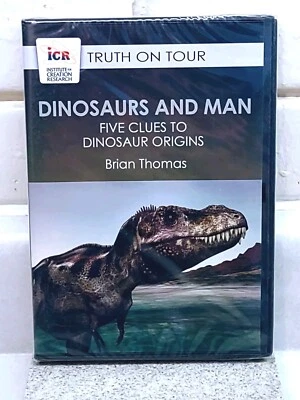 DINOSAURS AND MAN (Five Clues To Dinosaur Origins) - DVD (2014) - Image 1 of 2