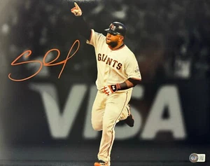 PABLO SANDOVAL SIGNED AUTOGRAPHED SAN FRANCISCO GIANTS 11x14 PHOTO BAS COA - Picture 1 of 1