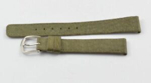 Seiko Leather Bracelet 16MM For Buckle Clasp