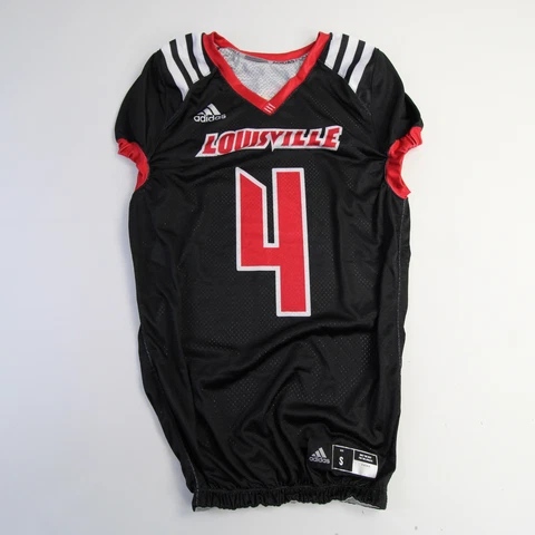 Louisville Cardinals adidas Practice Jersey - Football Men's Black Used Cover