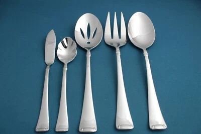 ZWILLING J.A. HENCKELS 5pc Serving Tablespoon Fork Pierced Zwilling J. A. Henckels ANGELICO 18/10 NEW