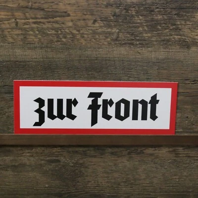 OLDSCHOOL-ROAD-SIGN O.R.S. Schild zur Front 30cm x 10cm Warnschild Hinweisschild Deko Retro Wehrmacht