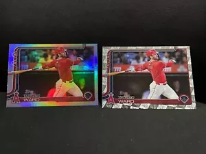 2025 Topps Silver / Diamante Foil Taylor Ward #29 Angels - Picture 1 of 2