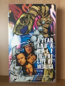 A YEAR AND A HALF IN THE LIFE OF METALLICA ~ PART 1 ~ AS NEW PAL VHS VIDEO - Picture 1 of 3