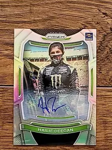 2021 Panini Prizm Racing HAILIE DEEGAN SP Sunoco Rookie Auto Holo Prizm #35 - Foto 1 di 2