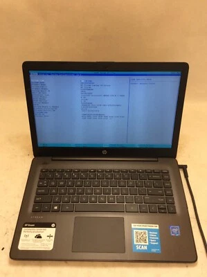 HP Stream 14-cb164wm Laptop 14" Intel Celeron Windows 10 READ -PP - Image 1 of 4