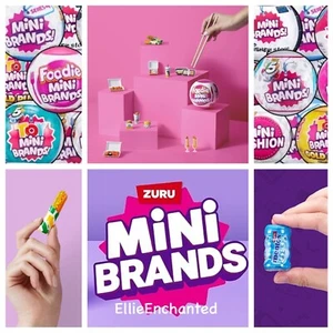 YOU PICK! Zuru Mini Brands Foodie, Retro, Books, ULTA & More FLAT RATE SHIPPING! - Picture 1 of 187