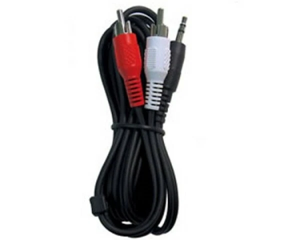 Audio Cables (RCA Red and White Components) 3.5mm (1/8") Straight Connector - Image 1 of 1