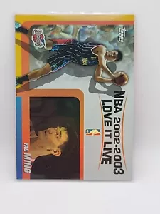 2003 Topps Long Live It Live Basketball Yao Ming LL-YM HOF - Bild 1 von 10