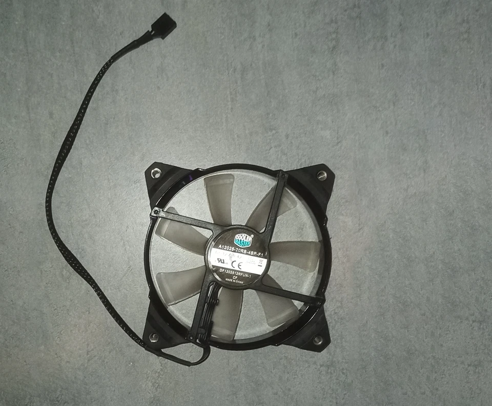 Cooler Master A12025-20RB-4CP-F1 120mm 12cm 4pin cpu case cooling fan 212 - Bild 1 von 1