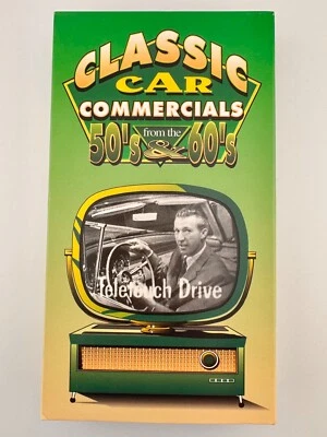 VTG Car 50s 60s Classic Commercials VHS 1993 Ford Chevy Edsel Buick - Image 1 of 3