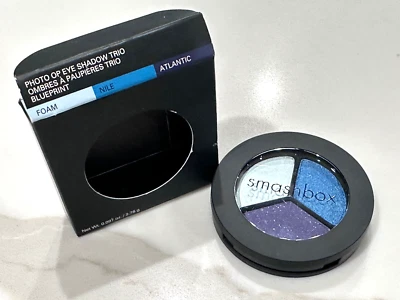 Smashbox Photo Op Eye Shadow Trio BLUEPRINT: Foam, Nile, Atlantic - Image 1 of 2