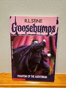 RL Stine Goosebumps Phantom Of The Auditorium 1st Print Edition 1994 ~ Nice! - Picture 1 of 5