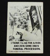 1964 Leaf Munsters Mumbles #71 Trading Card