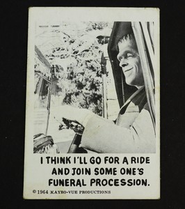 1964 Leaf Munsters Mumbles #71 Trading Card