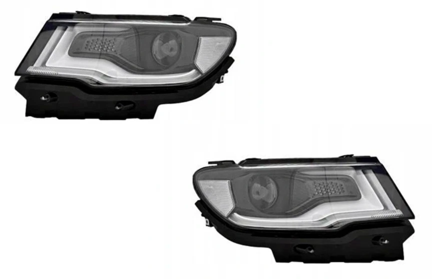 Set Scheinwerfer links + rechts HB3+LED für Jeep Compass 06.2017- - Bild 1 von 1